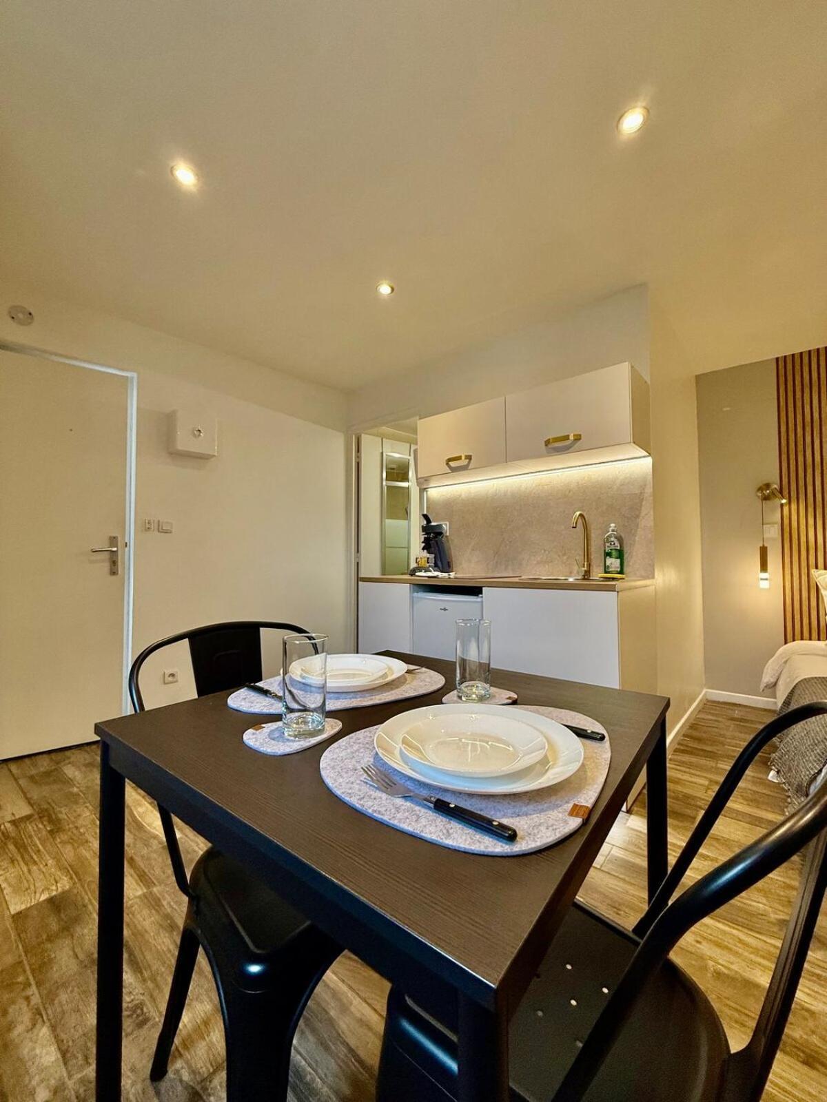 *Studio 1* Avenue Baudin - Dabnb Apartment Limoges Luaran gambar