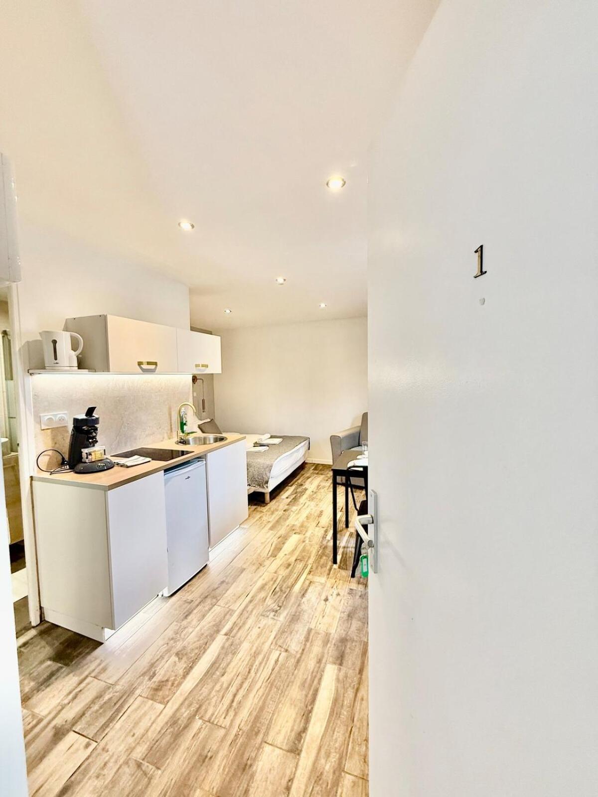 *Studio 1* Avenue Baudin - Dabnb Apartment Limoges Luaran gambar